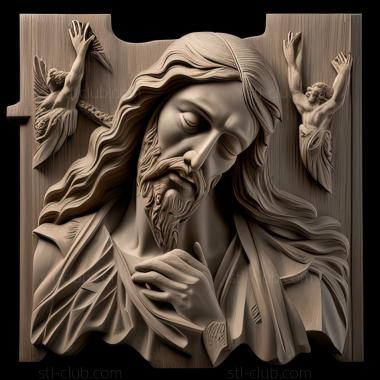 3D model st jesus (STL)